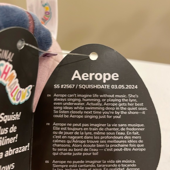 NWT 5” Aerope the Swamp Monster Squishmallow - Select Series - Picture 5 of 5
